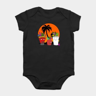 Aqua teen hunger force tiki Baby Bodysuit